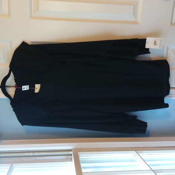 STELLA MCCARTNEY💥New💥🥳HOST PICK🥳Black Flutter Sleeve Dress - Picture 6 of 12